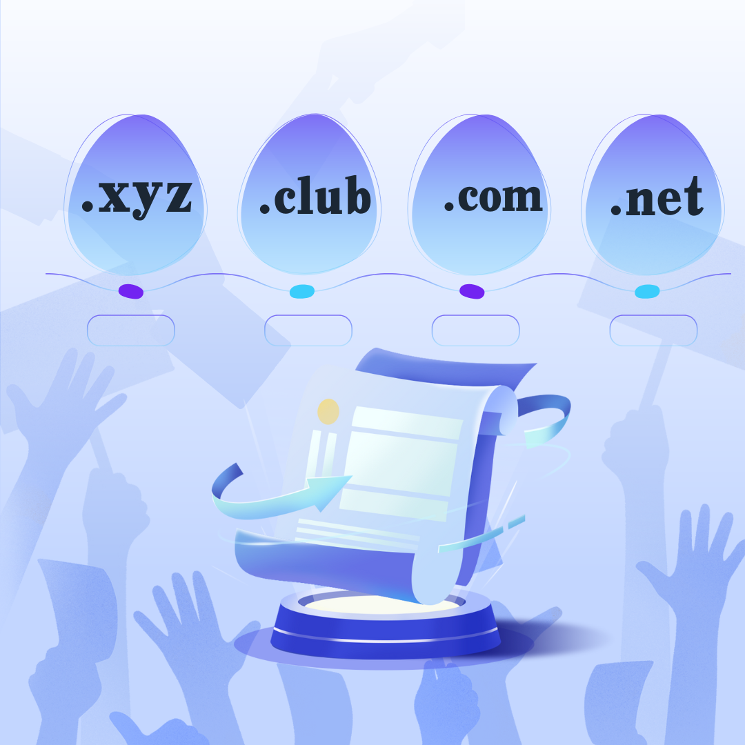 .xyz域名和.club域名区别